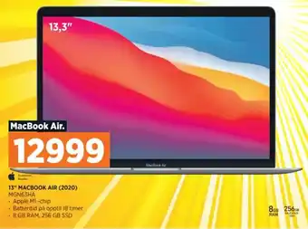 POWER 13" MACBOOK AIR (2020) MGN63HA tilbud