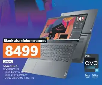 POWER YOGA SLIM 6 82WU0070MX tilbud