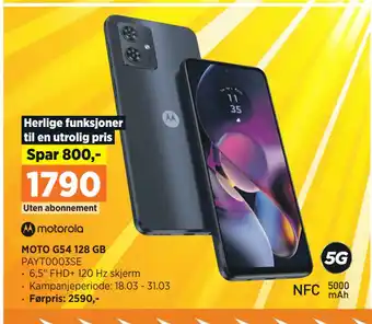 MOTO G54 128 GB