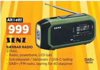 POWER BÆRBAR RADIO tilbud