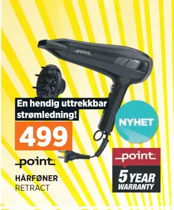 POWER HÅRFØNER tilbud