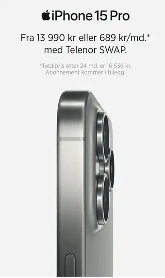POWER iPhone 15 Pro tilbud
