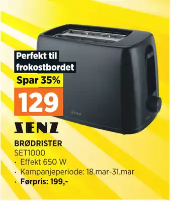 POWER BRØDRISTER tilbud