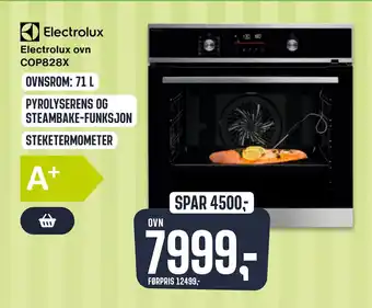 Skousen Electrolux ovn COP828X tilbud