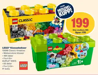 Coop Extra LEGO Klossebokser tilbud