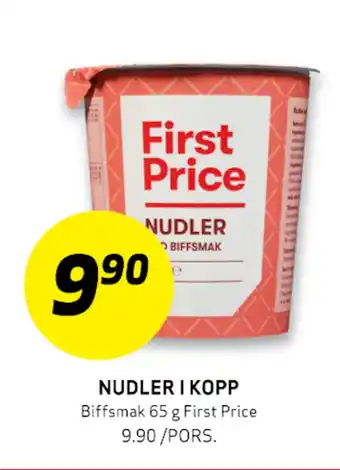 Bunnpris NUDLER I KOPP tilbud