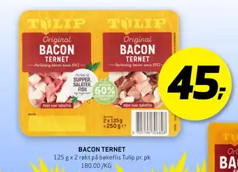 Bunnpris Bacon Ternet tilbud