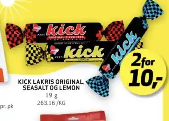 Bunnpris Kick godterier tilbud