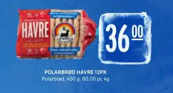 Rema 1000 Polarbrød havrebrød tilbud