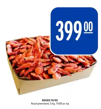 Rema 1000 Royal greenland reker tilbud