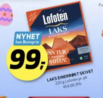 Bunnpris Lofoten laks tilbud