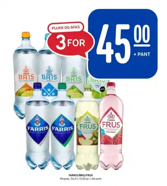 Rema 1000 Bris mineralvann tilbud