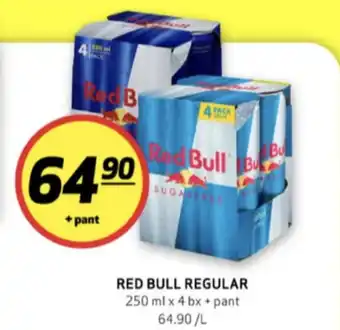 Bunnpris Red bull energidrikk tilbud