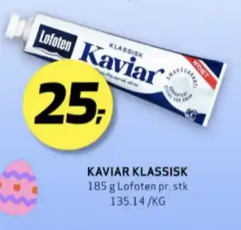 Bunnpris Lofoten kaviar tilbud