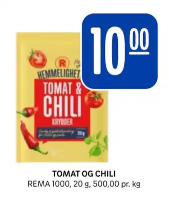 Rema 1000 Rema 1000 tomat & chili krydder tilbud