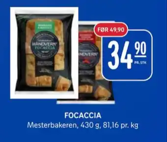 Rema 1000 Mesterbakeren focaccia tilbud