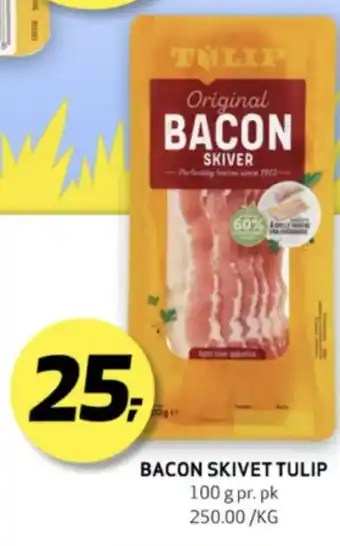 Bunnpris Tulip baconskiver tilbud