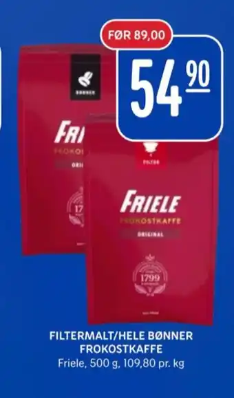 Rema 1000 Frokostkaffe original kaffe formalet tilbud