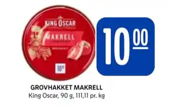 Rema 1000 King oscar makrell i tomatsaus tilbud