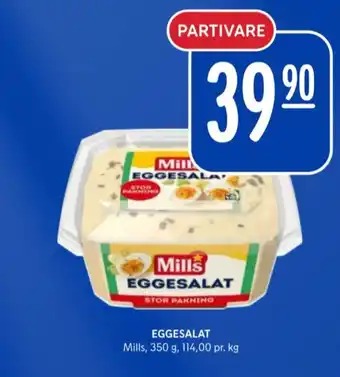 Rema 1000 Mills eggesalat tilbud