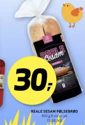 Bunnpris Bakehuset pølsebrød tilbud