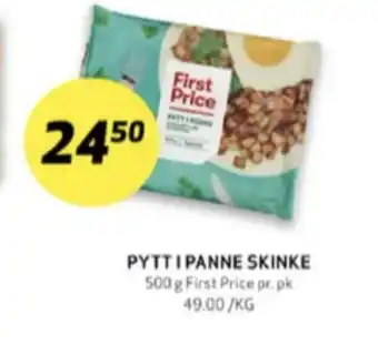 Bunnpris First price pytt i panne tilbud