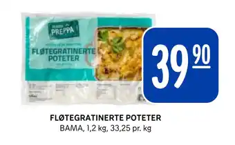 Rema 1000 FLØTEGRATINERTE POTETER tilbud