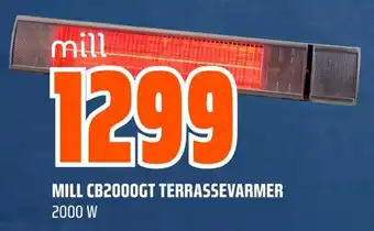 Coop Obs MILL CB2000GT TERRASSEVARMER tilbud