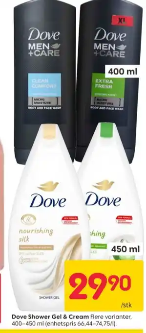 Rusta Dove men dusjsåpe tilbud