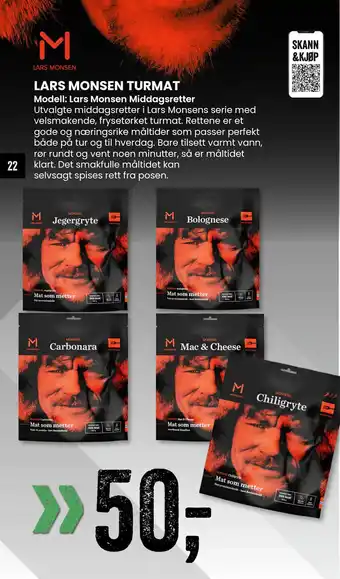 Sport Outlet LARS MONSEN TURMAT tilbud