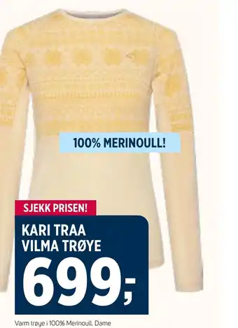 Sport 1 KARI TRAA VILMA TRØYE tilbud