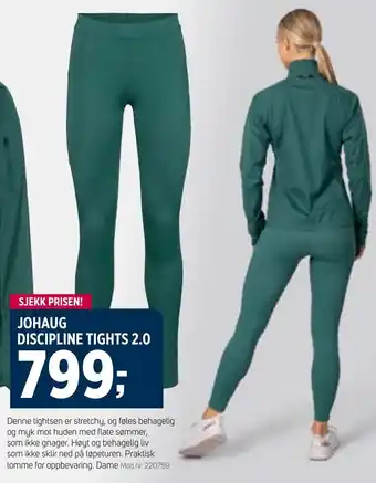 Sport 1 JOHAUG DISCIPLINE TIGHTS 2.0 tilbud