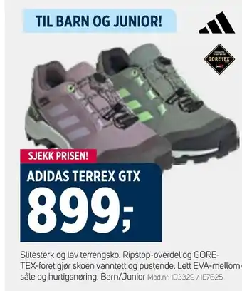 Sport 1 ADIDAS TERREX GTX tilbud