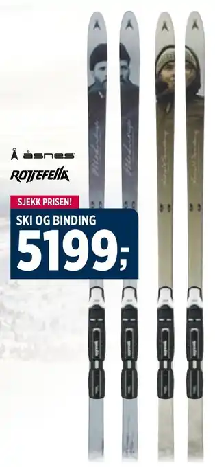 Sport 1 SKI OG BINDING tilbud