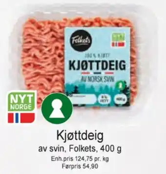 Joker Folkets kjøttdeig tilbud