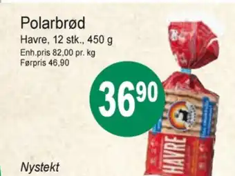Joker Polarbrød havrebrød tilbud