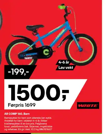 XXL Sport AR COMP 160, Barn tilbud