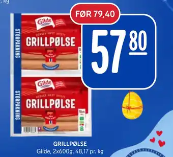 Rema 1000 GRILLPØLSE tilbud