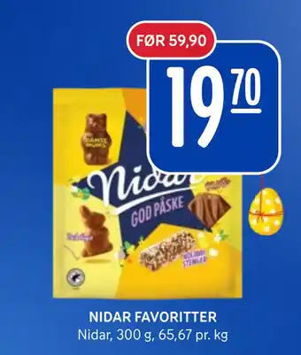 Rema 1000 NIDAR FAVORITTER tilbud