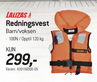 Thansen Redningsvest tilbud