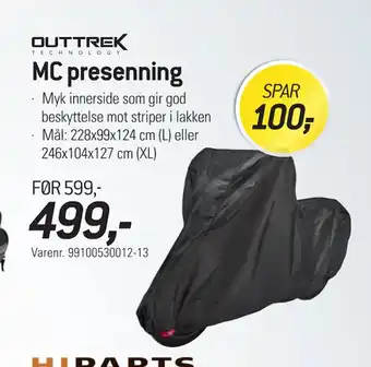 Thansen MC presenning tilbud