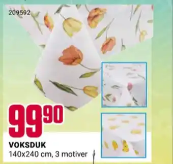 Europris Ukjent voksduk tilbud