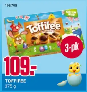 Europris Toffifee sjokolade tilbud