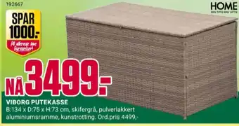Europris Home putekasse tilbud