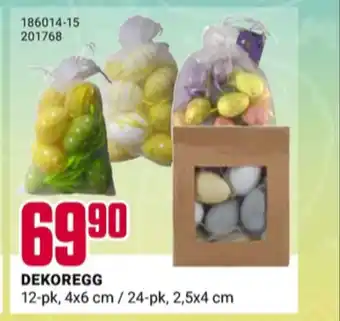 Europris Ukjent påskepynt tilbud