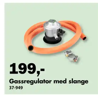 Biltema Gassregulator med slange tilbud