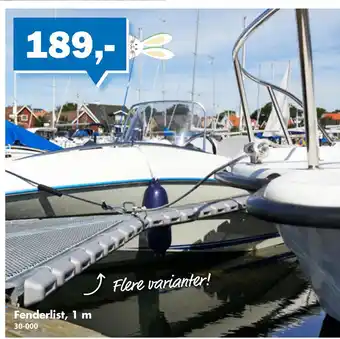 Biltema Fenderlist, 1 m tilbud