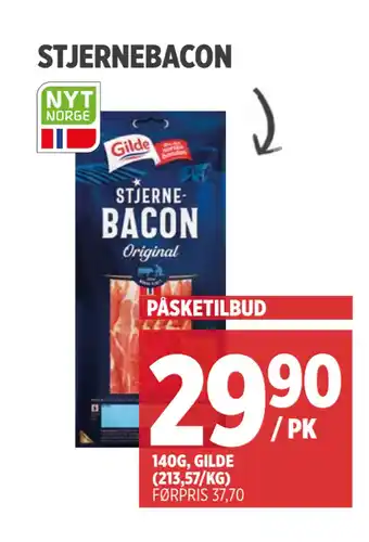 Meny STJERNEBACON tilbud