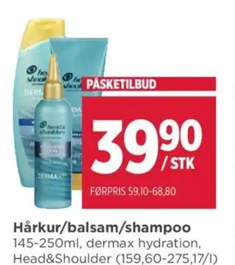 Meny Hårkur/balsam/shampoo tilbud