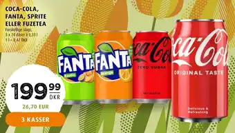 Scandinavian Park COCA-COLA, FANTA, SPRITE ELLER FUZETEA tilbud